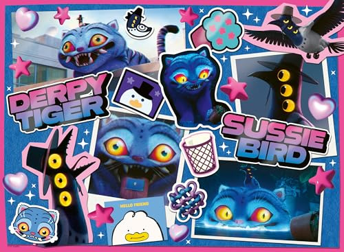 Ravensburger Kinderpuzzle - 12004758 - KPop Demon Hunters - Derpy & Sussie - Puzzle für Kinder ab 9 Jahren, mit 300 Teilen im XXL-Format
