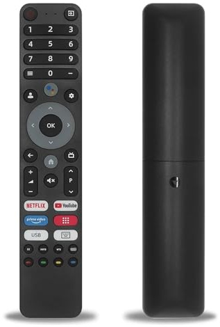 1pc Telecomando Vocale for CHIQ PEAQ OK PTV32GH-5023C PTV32GH-5024C OTV 50AU-5023C OTV43AU-5023C OTV50AU-5023C OTV40GF Smart TV