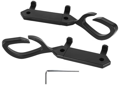 CRFFZ Set di 2 organizer per cinture di sicurezza per auto, gancio per sedile auto, accessori interni per auto, regolazione della cintura di sicurezza