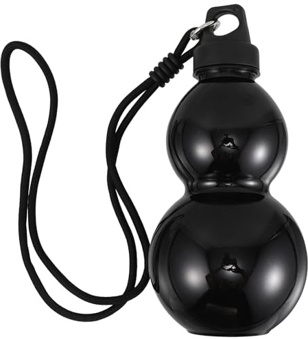 GALPADA Borraccia da Viaggio Forma di Zucca Cinese Grande Capacità per Palestra e Ufficio Bottiglia D'acqua Portatile Leggera Contenitore Attivo Stile Tradizionale Riutilizzabile