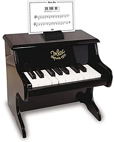 Vilac 8296 - Giocattoli musicali, Pianoforte, colore: Nero