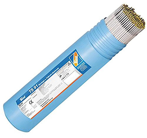 TECHNOLIT TS 91 Allround-Elektrode 3,25mm 1kg| Rutilzellulose Schweißelektroden für Stahl| Für alle Schweißpositionen| Stabelektroden| Made in Germany