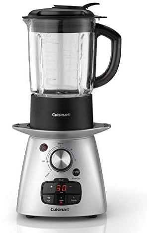 Cuisinart Soup Maker Plus | Saute, Cook, Stir, Blend | Silver | SSB3U