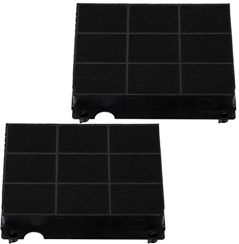 SPARES2GO Type 15 Charcoal Carbon Odour Filter, compatible with Electrolux Cooker Hood Fan Vent (Pack of 2)