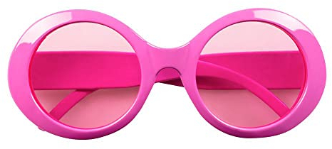 Boland - Partybrille Jackie für Kostüme, Brille für Herren und Damen, Faschingsbrille, Lustige Brille für Faschingskostüme, Halloween, Karneval, JGA