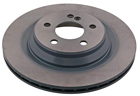febi bilstein 43934 Brake Disc Set (2 Brake Disc) rear, internally ventilated, No. of Holes 5