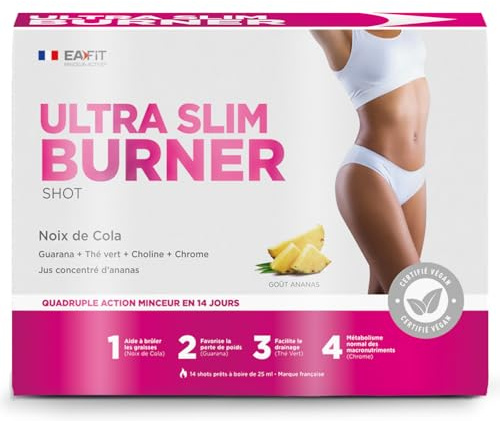 Bruleur De Graisse Puissant Eafit Slim Burner - Guarana Chrome - 14 Shots