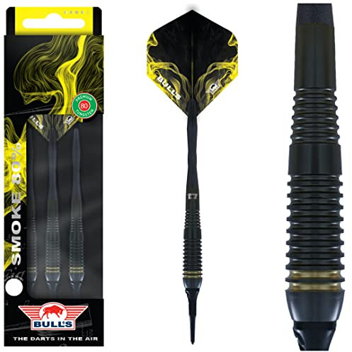 Bull's NL Soft Darts Smoke Gold 80% Tungsten Softtip Darts Softdart 18 g