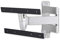One For All voll schwenkbare OLED-TV-Wandhalterung – Bildschirmgröße 32 bis 77 Zoll – 180° -Drehung und 20° Neigung – Für alle TV-Typen – Max. Gewicht: 40 kg – Max VESA 400x400 – Schwarz-weiß – WM6453