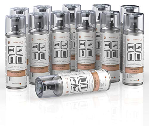 AUPROTEC Dickschichtfüller AUPROFILL 1K Filler Grundierung für Autolack Primer Spray grau 12x 400ml