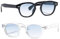OS SUNGLASSES Lunettes de Soleil polarisées Style Johnny Depp 2 Paires Homme Vintage - Lunettes Homme et Femme + Chiffon Anti-Rayures - Verre Teinté en Polycarbonate