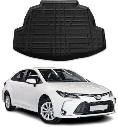 Kofferraumwanne Laderaumwanne für Toyota Corolla 2019-2025 Stufenheck Gummi TPE