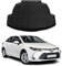 Kofferraumwanne Laderaumwanne für Toyota Corolla 2019-2025 Stufenheck Gummi TPE