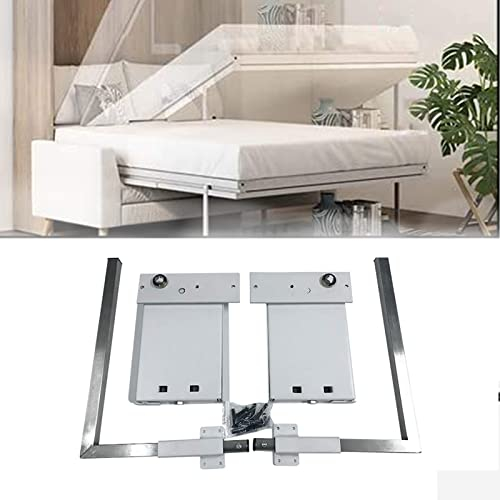 PENGYUYAN DIY Murphy Bed Hardware Kit Bett Hardware für Loft Klappbett Verstecktes Bett Basis 5 Federn Wandbett Unterstützung