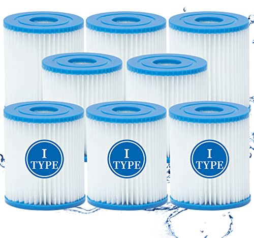 SXEIAV Cartouche de filtre de piscine de type I, cartouche de filtre de rechange pour 58093 | Lot de 8 pompes filtrantes RX330 pour filtre de piscine, pour pompes de filtration de 100/1000 gal/h