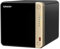 QNAP TS-464-8G-US NAS de Bureau Haute Performance à 4 Baies avec processeur Intel Celeron Quad-Core, emplacements M.2 PCIe et connectivité réseau Double 2,5 GbE (2,5 G/1 G/100 M) (sans Disque)