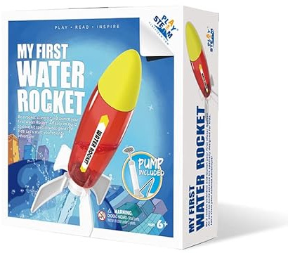 PLAYSTEM Water Rocket Launcher for Kids(50 feet) - DIY Science Stem Toys - Xmas Gift for Boys & Girls