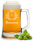 Chope de 0,5 l avec gravure – Personnalisable – Verre à bière Henkel avec nom – Pichet en verre – Verre à bière de camp Craftbeer Pils – Idée cadeau pour homme – Fête des pères Anniversaire