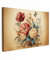 MuchoWow© Impression sur Toile Photo Peinture 120x80 cm Tableau Decoration Murale Chambre Salon Maison Deco Cuisine Vintage - Fleurs - Papillon - Nature - Beige - Couleurs