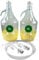 Glass Demijohn Set with Swing Cap & Protective Basket - 2 x 5L Natural Carboys for Wine & Mead Making with Airlock, Bung - Complete Demijohns Wine Making Kit, Including Syphon Tube. Set by MYPURECORE