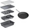 MasterClass Smart Space Stacking Non-Stick Bakeware Set, 7 Piece Baking Trays, Gift Boxed & Ninja ZEROSTICK Cookware 20cm Frying Pan, Long Lasting, Non-Stick Hard Anodised Aluminium