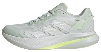 adidas Duramo Speed 2 Running Shoes, Zapatillas para Correr Mujer, Crystal Jade/Zero Met./hi-Res Yellow, 45 1/3 EU
