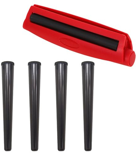Hayaww 110 mm Tobacco roller mit 4 Jointhüll Zigaretten roller Long paper Drehmaschine Zigarettendrehmaschine für Drehtabak konische Drehmaschine Zigaretten roller Drehmaschine Joint Tabakroller