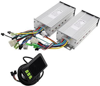 1000 W Dual Drive Motor Bürstenlosen Controller LCD Display Kit Elektrische Fahrrad Roller wasserdichte Aluminium ABS Farbbildschirm 36 V 48 V