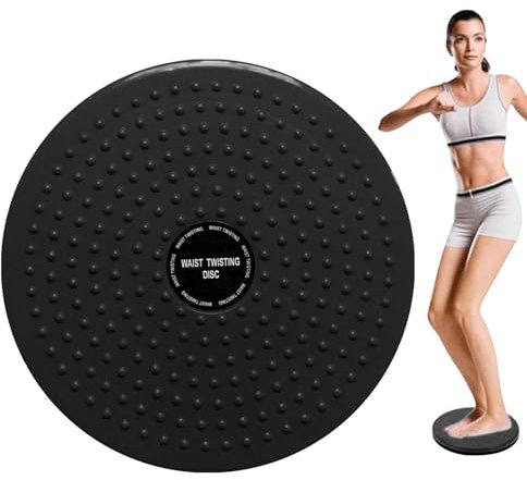 Tabla giratoria para ejercicio, carga de 90 kg, disco giratorio de cintura PP para cintura, ejercicio aeróbico, entrenamiento de tonificación de cuerpo completo, tornado abdominal giratorio portá