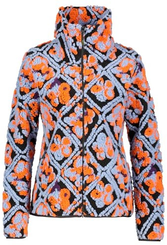 meru Damen Teddy-Fleecejacke BONDY eis (298), 40