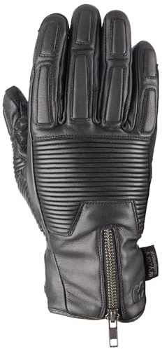 Oxford Men's Hitcher Dry2Dry Motorcycle Gloves, Black, S