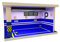 Qianly 1:24 Parkplatz Szene Modell Parkplatz DIY Modellauto Display Szene Modell, Blau
