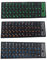DHWEKU 3 Pack Russian Keyboard Stickers, Unique Coated Waterproof and Dustproof Replacement Keyboard Stickers, Colorful Russian Alphabet Keyboard Stickers for PC Laptops (Blue, Green, Orange)