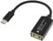 EMSea DC Square auf PD Typ-C USB C auf Slim Tip Adapter Kompatibel mit Lenovo Square Charger auf Typ C Max 65W Leistungsabgabe USB-C Ladeadapter DC15-20V
