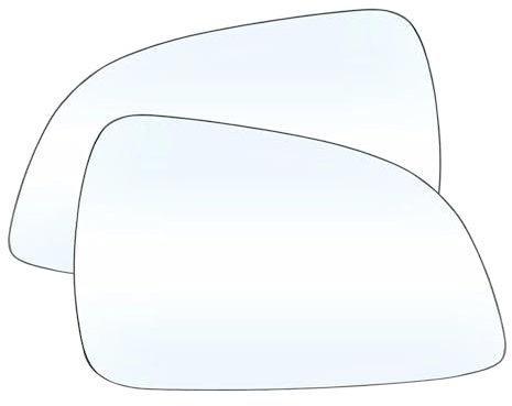 Spiegelglas Heizbar Für Opel Für Astra H 2009 2010 2011 Heizung Seite Spiegel Glas Linse Tür Flügel Rückspiegel Glas Beheizte Auto Rückspiegel Glas Außenspiegel Glas(Pair)