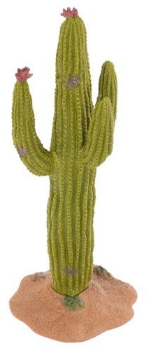 ibasenice Cactus Artificiel Figurine de Plante Décorative Ornement de Table Sable Plante Simulée pour Maison et Bureau Facile à Ranger Entretenir