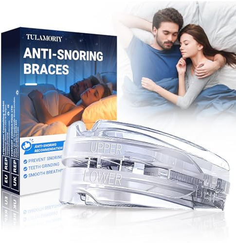 Anti Schnarch Schiene,Effektive Anti Schnarch Schiene,Bequeme Schnarchschiene gegen Schnarchen,Schnarchschiene für Männer und Frauen,für besseren Schlaf,wiederverwendbar,Transparent