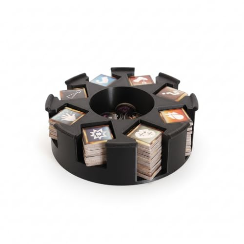 Board Game Token Organizer, Storage Tray for Gloomhaven, Player Dashboard and Tiles Holder