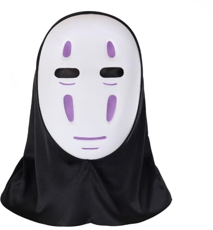 CoolChange Kaonashi Maske für Ohngesicht Kostüm | Moosgummi