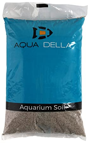 EBI Aqua Della Sand 1 mm für Aquarienboden Naturfarbe, 10 kg, bietet perfekte Wurzelunterstützung, besteht aus hochwertigen Elementen, vor Gebrauch mit lauwarmem Wasser ausspülen