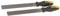 C.K T0106 08 Kombinierte Feile und Raspel, 200 mm, Mehrfarbig