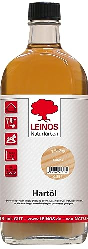 Leinos 240 Hartöl für Innen 002 Farblos 0,25 l
