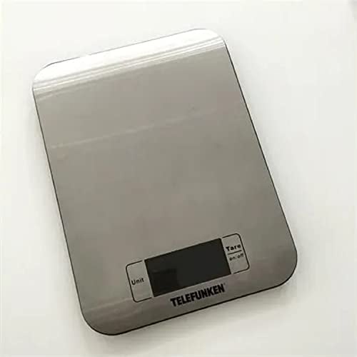 Telefunken M01212 Bilancia Elettronica da Cucina, Acciaio