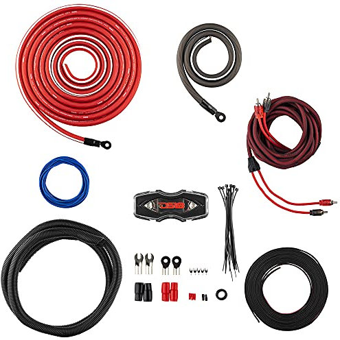 DS18 0 Gauge Auto Audio Wettbewerb komplett Verstärker Verkabelung Kit