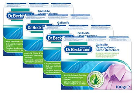 Dr. Beckmann Gallseife 100g Stück Gezielte Fleckentfernung (4er Pack)