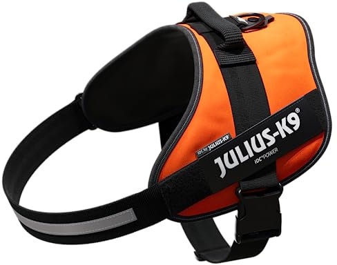 Julius-K9, IDC Powergeschirr, Größe: 3XL / 4, UV-Orange