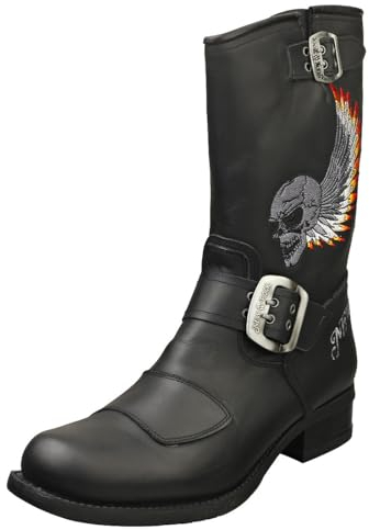 New Rock BIKER M-GY32-S10 Unisex Stivali Platform - 46 EU