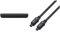 Panasonic Barre de Son compacte SC-HTB200EGK Bluetooth, 2.0 ch, 80W, DTS, Connexion Optique et HDMI, 5,1 cm, Noir - Version Française & Amazon Basics Câble Optique Audio numérique TOSLINK 1 m
