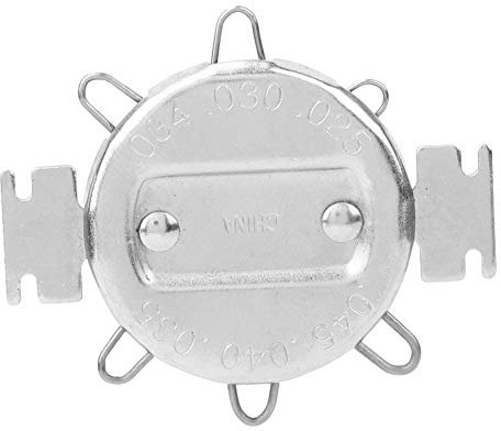 Hilitand Spark Plug Gap Gauge, Metal Spark Plug Gap Gauge, Metric Inch Double Scale Gapper Feeler Gap