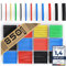 BAURIX® Set di Guaina Termorestringente da 850 Pezzi - Tubo Termorestringente per Cavi Elettrici assortimento colorato - Rapporto di Restringimento 2:1 - Tubetti Termorestringenti - Set Shrink Tube